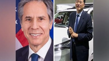 World News | Blinken Discusses US-China Ties with Chinese Foreign Minister Qin Gang