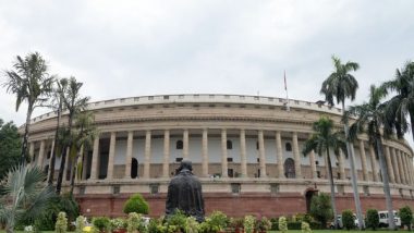 India News | Parliament's Budget Session to Start from Jan 31, Union Budget to Be Presented on Feb 1