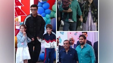 Entertainment News | Akash Ambani Hosts Holiday-themed B'day Bash for Son Prithvi, Check out Pics