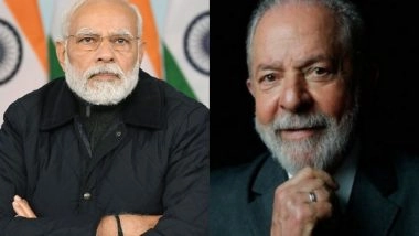 World News | PM Modi Congratulates Lula Da Silva on Assuming Office as Brazil President