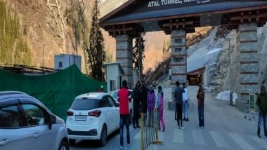 India News | Himachal: Atal Tunnel Witnesses 60 Pc Increase in Vehicular Traffic in 2022 Than Previous Year
