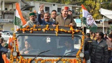 India News | Indebted to People of Kangra for Their Massive Mandate in Elections: Himachal CM Sukhu