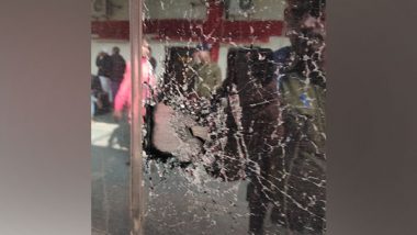 West Bengal: Window Panes Damaged as Stones Pelted at Vande Bharat Express, Second Attack in 24 Hours (See Pic)