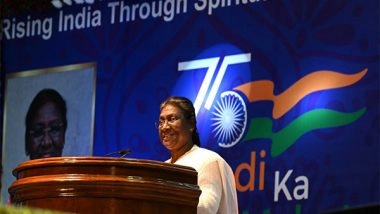 India News | India Building a World Order Based on Spirituality, Morality: President Murmu