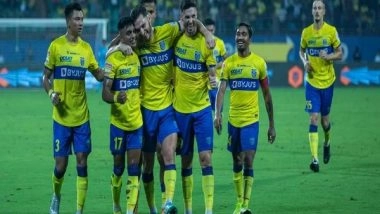 Sports News | ISL: Kerala Blasters FC Climb to Third Spot, Down Jamshedpur FC 3-1