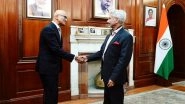 World News | Jaishankar Meets Microsoft CEO Satya Nadella in New Delhi