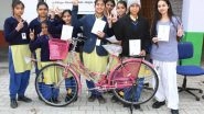 Business News | Geo-tracking Bicycles to Make Lives of Girl Students Easier in Rural Haryana, All Thanks to WeCycle Campaign