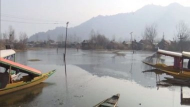 India News | Srinagar Records Lowest Temperature of Season, Attracts Tourists to Experience 'Chillai Kalan'