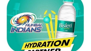 Business News | Bisleri Strengthens the Hydration Narrative to Partner with Champions Mumbai Indians