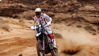 Sports News | Dakar Rally 2023: Hero MotoSports Team Rally Continues Steady Run