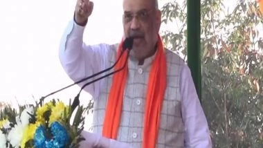 India News | Ram Temple Will Be Ready on January 1, 2024, Amit Shah Announces in Tripura