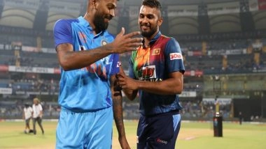 Sports News | India Wins Toss Elect to Field Against SL in 2nd T20I, Rahul Tripathi Makes Debut