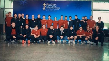 Sports News | Defending Champions Belgium Arrive in Odisha for FIH Hockey Men's World Cup 2023