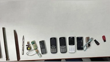 India News | Delhi: 5 Senior Officers Suspended After Mobile Phones Recovered from Mandoli Jail