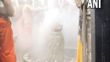 India News | Ujjain: Devotees Gather in Large Numbers as Mahakal Temple's 'garbh Graha' Reopens