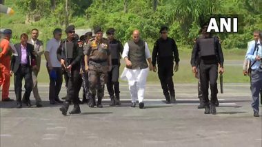 India News | Defence Min Rajnath Singh in Nicobar Island, Will Interact with A&N Command Units