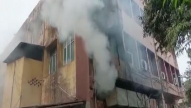 Hyderabad Fire: One Dead After Massive Blaze Erupts at Sohail Hotel Near Nalgonda X Road