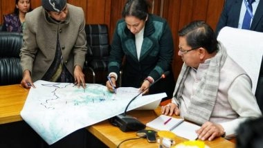 India News | Land Subsidence: Uttarakhand CM to Conduct Ground Inspection in Joshimath Tomorrow