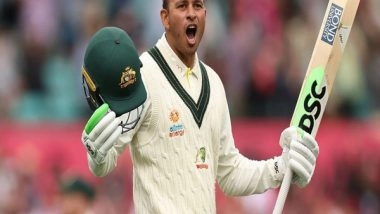 Sports News | It'd Be Pretty Harsh: Usman Khawaja Hopes Pat Cummins Will Let Him Try for Double Ton