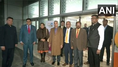 World News | Suriname President Santokhi Arrives in India, Due to Attend Pravasi Bharatiya Divas Convention