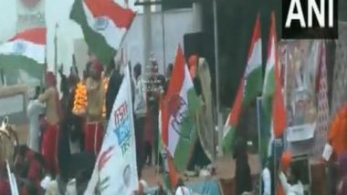 India News | Colourful Processions Mark Bharat Jodo Yatra in Haryana's Karnal