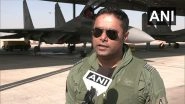 India News | SU-30MKI Squadron Leader Avni Chaturvedi 1st Women Fighter Pilot to Lead Air Exercise with Japan