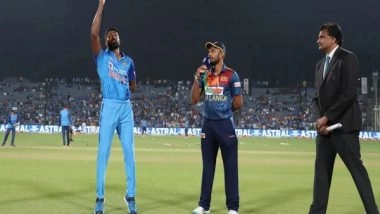 Sports News | India Elect to Bat Against Sri Lanka in T20I Series Decider