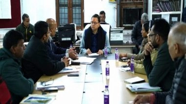 India News | Joshimath Landslide: Dhami Reviews Relief and Rescue Operations, State Government Sets Up Coordination Committee