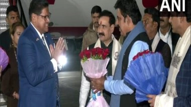 World News | Suriname President Arrives in Indore to Attend Pravasi Bharatiya Divas Convention