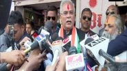 India News | Chhattisgarh: CM Bhupesh Baghel Meets Home Minister Amit Shah at Raipur Airport