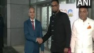 World News | Guyana President Mohamed Irfaan Ali Arrives in India, Scheduled to Visit Six Cities