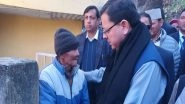 India News | Uttarakhand CM Pushkar Dhami Visits Joshimath to Assess Situation