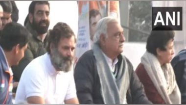 India News | Amid Bharat Jodo Yatra in Karnal, Rahul Gandhi Watches Kabbadi Match