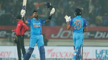 Sports News | Suryakumar Yadav Becomes Fastest Player to Reach 1,500 T20I Runs in Terms of Balls Faced