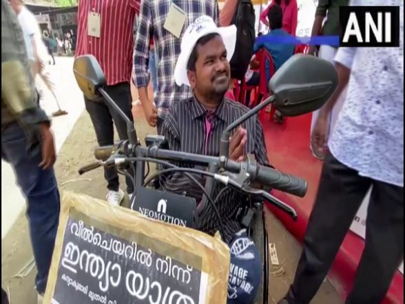 India News | Bihar Native Begins Journey from Kanyakumari to Siachen in Wheelchair to Implement Accessibility for Differently-abled - Vimarsana News