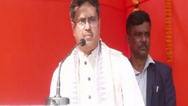 India News | Tripura CM Joins Participates in Groundbreaking Ceremony of New Police Headquarter in Agartala