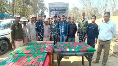India News | Assam Police, CRPF Seize Heroin Worth Rs 16 Crore from Karbi Anglong District; 2 Held