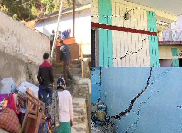 India News | Tenants in Joshimath's Singdhar Flee Town Amid Land Subsidence 'scare'