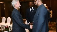 World News | Jaishankar Discusses People-to-people Ties with Visiting Guyana President