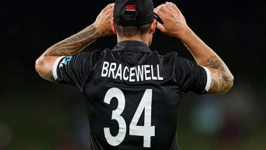 Sports News | Pacer Doug Bracewell Replaces Matt Henry in New Zealand Squads for ODI Series Against Pakistan, India