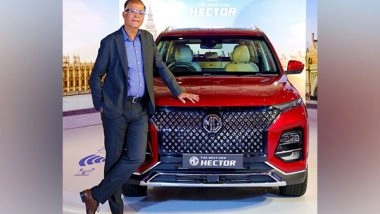 Business News | MG Motor India Unveils Next-Gen Hector with Autonomous Level 2 (ADAS) Technology