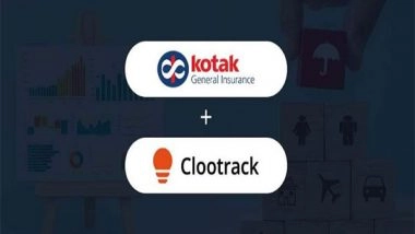 Business News | Kotak Mahindra General Insurance Boosts Its Customer Experiences by Partnering with Clootrack