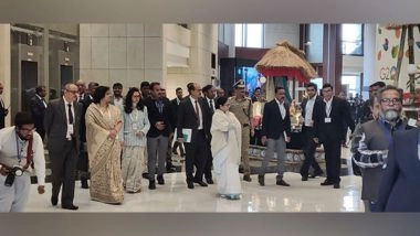 India News | West Bengal: CM Mamata Banerjee Addresses G20 Delegation in Kolkata