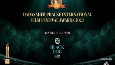 Business News | Black Dog Soda to Be the Official 'Beverage Partner' of Dadasaheb Phalke International Film Festival Awards 2023