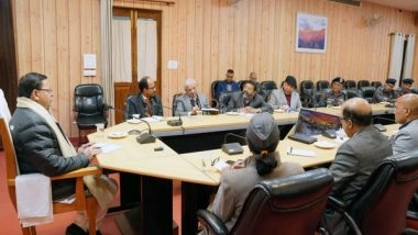 India News | Disaster Management Officials Call on Uttarakhand CM, Discuss Relief Operations in Wake of Joshimath Land Subsidence