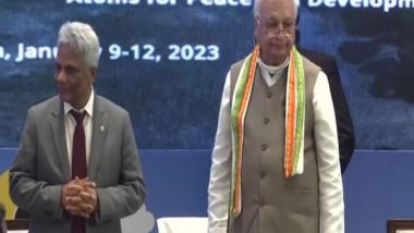 India News | Kerala Governor Arif Mohammad Khan Inaugurates 4 Day International Conference on Radiation Technologies