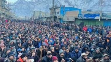 World News | Protests in Gilgit Baltistan PoK Rage over Myriad Issues