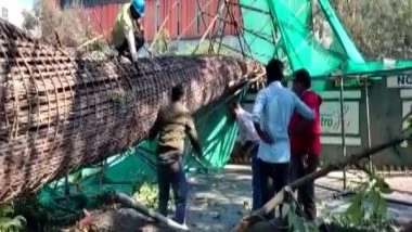 India News | Under-construction Metro Pillar Collapses in Bengaluru