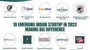Business News | 10 Emerging Indian Startup in 2023 Making Big Difference