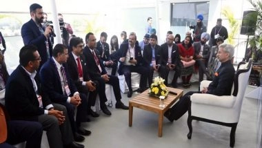 World News | Indians Living in US, Canada Meet Jaishankar at PBD Convention in Indore